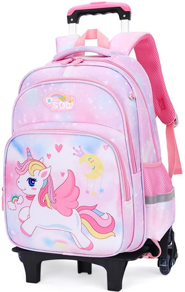 Unicorn backpack with initial top