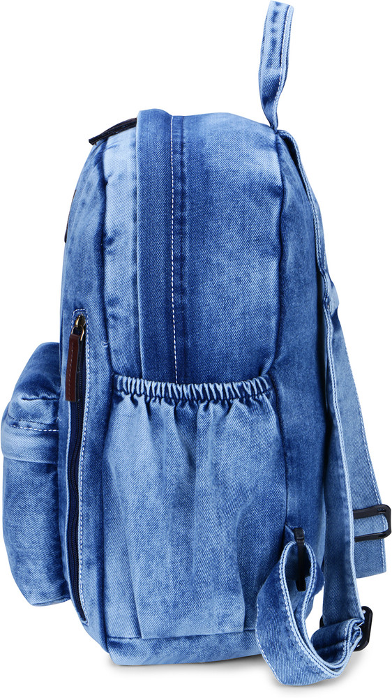 Zainto Denim Bag for women and girls 25 L Backpack Blue Price in India Flipkart