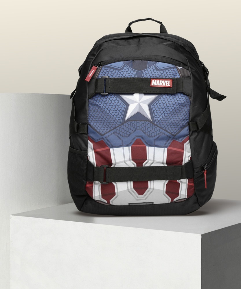 Kook N Keech Marvel NA 2.2 L Backpack Black Price in India