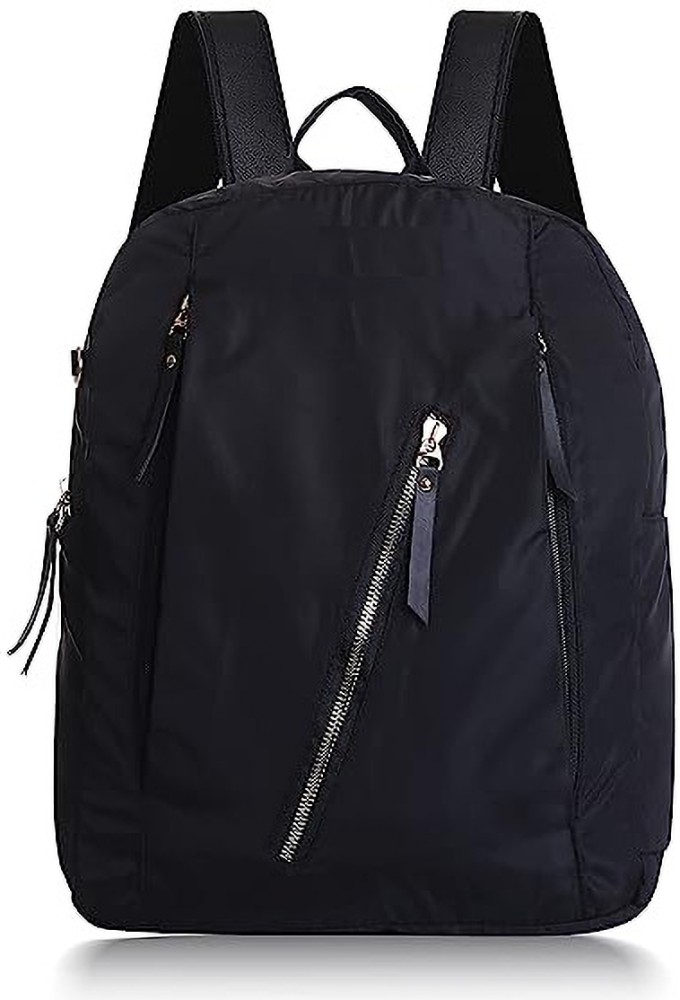 Wiffy Stylish Ladies Backpack Handbag Shoulder Bag College Bag Black 10 L Backpack BLACK Price in India Flipkart