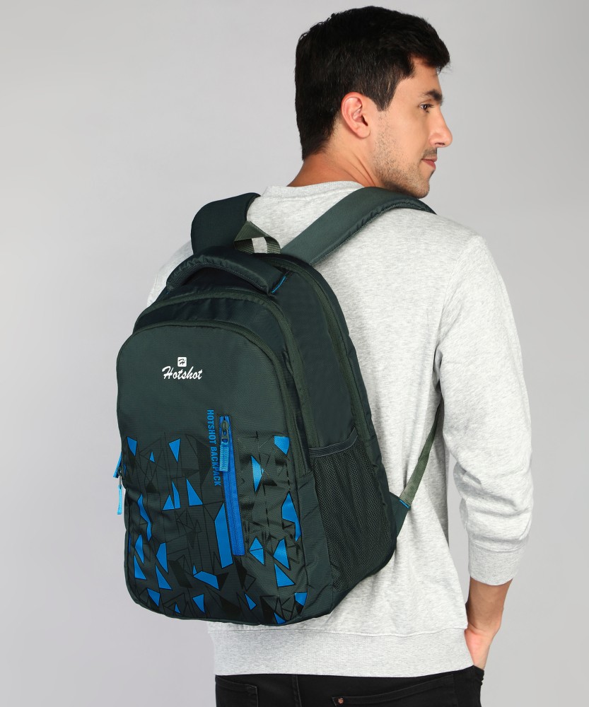 L Backpack|ForBoys&Girls|19Inch| BAGS Price in SHOT Backpack 32 HOT - 1331|School GREY Bag|Tuition HOTSHOT Bag|College India
