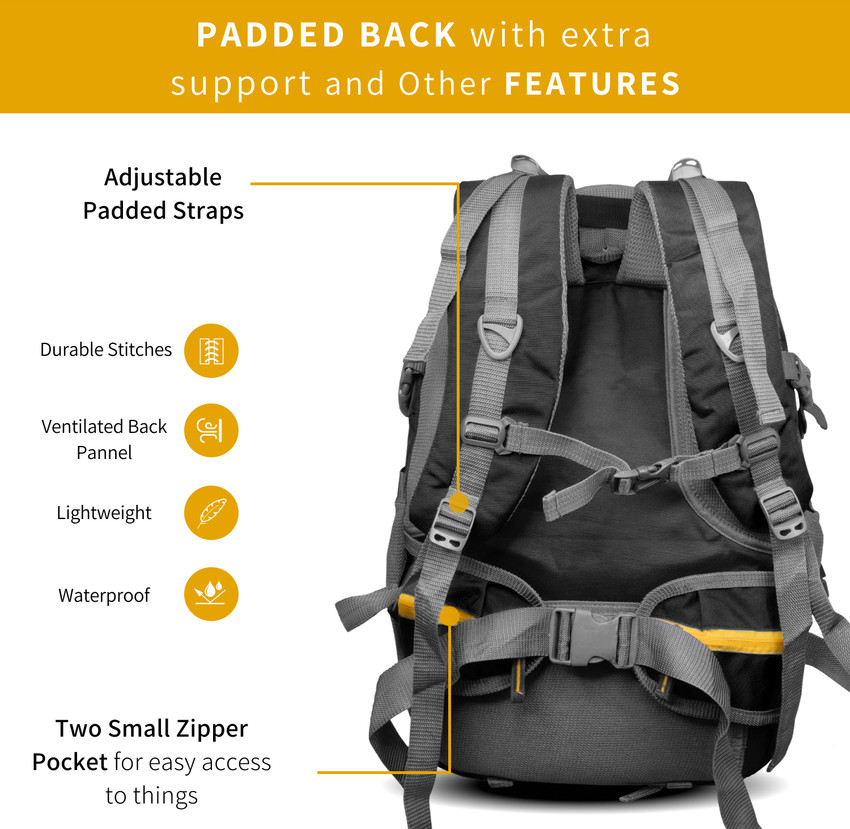 Small multi online pocket backpack