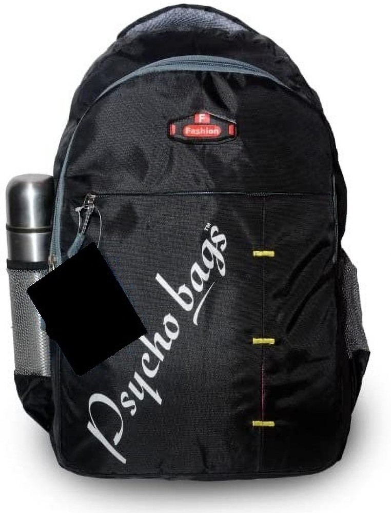 PHYCHO Men Women Laptop Backpack 35 L Laptop Backpack Black Price in India Flipkart