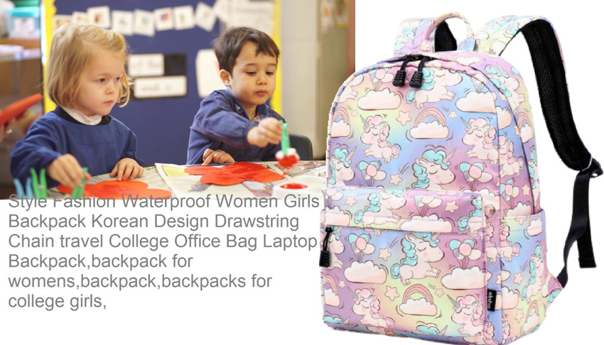 KAIASHA UNICORN BACKPACK Stylish trendy women girls backpack with