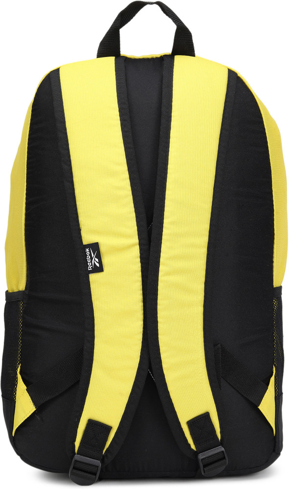 Reebok backpack yellow shop