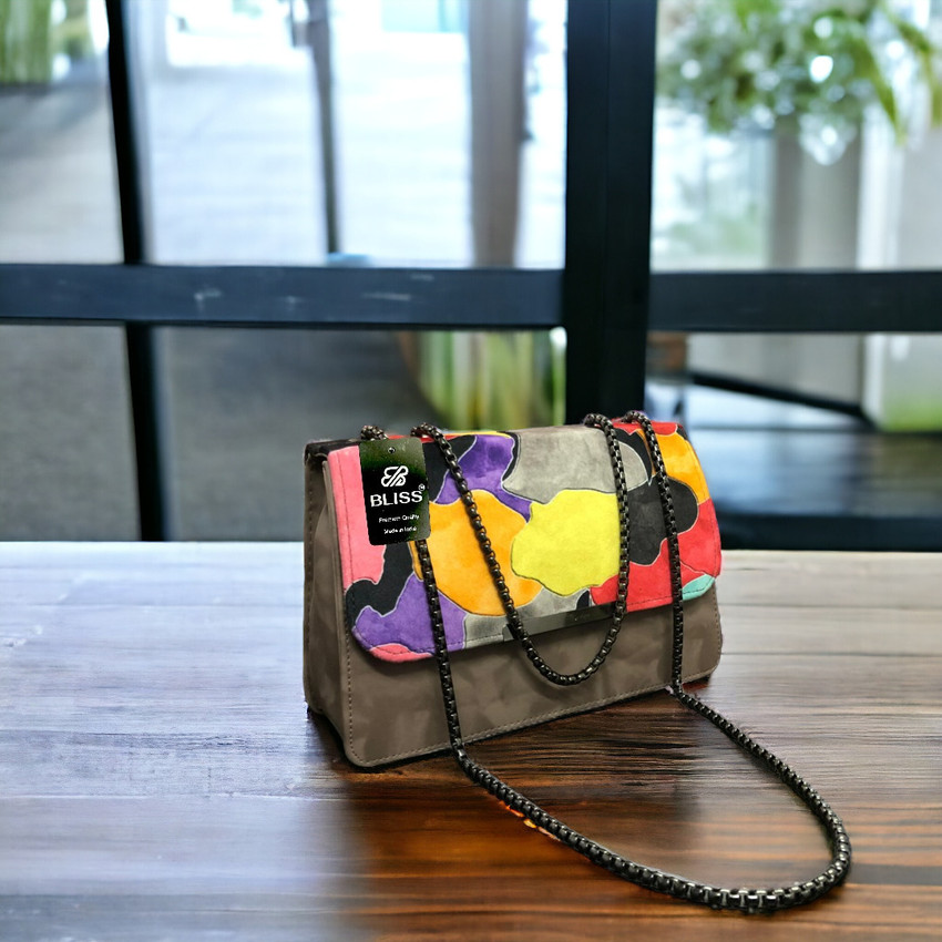 Flipkart Bliss Aesthetic colorful sling bags women Chikoo Sling Bag Sling Bag