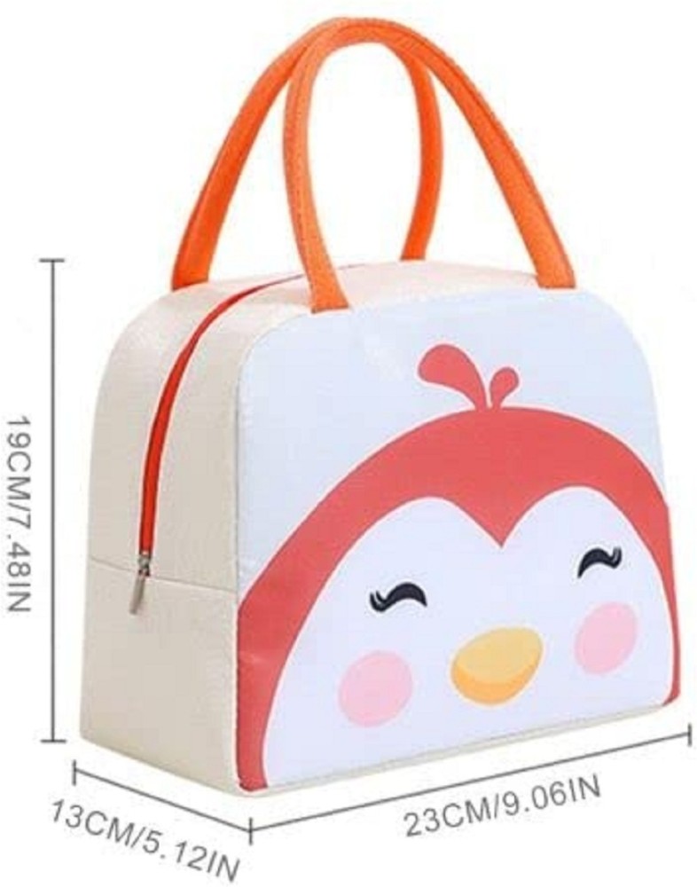 Cartoon Tiger Pattern Lunch Bag Insulated Portable For School & Work School Lunch  Box Lunch Container Insulated Lunch Bag