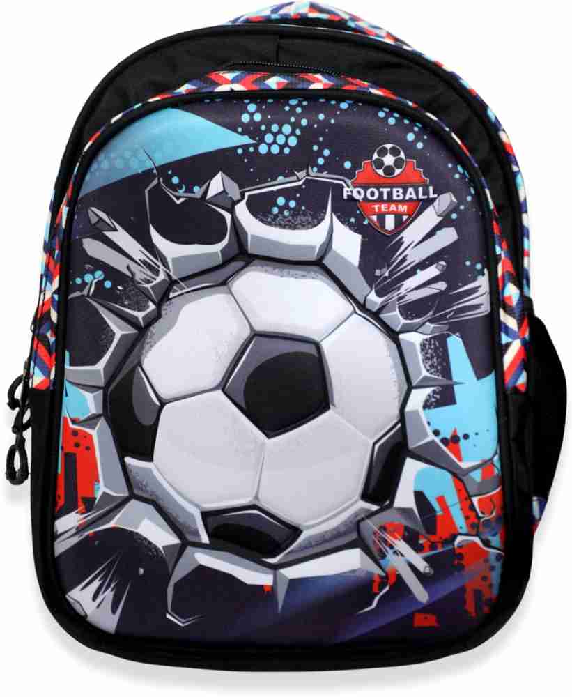 Flipkart TUPELO 3D Football Embossed Designer Backpack for Boys and Girls Waterproof School Bag School Bag
