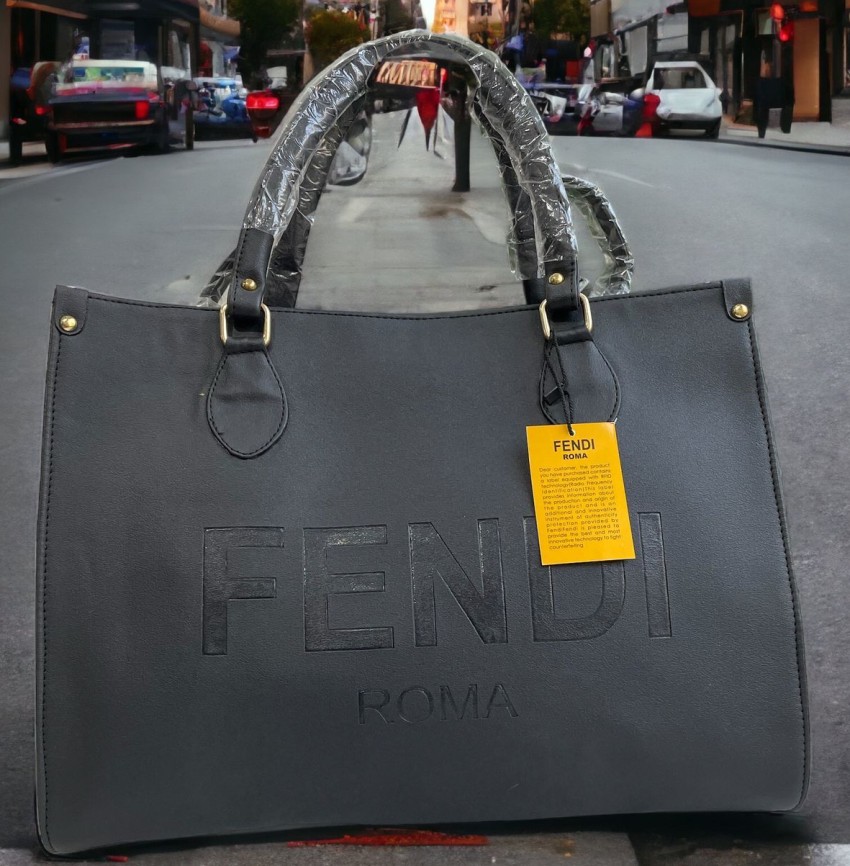 Fendi on sale black handbag