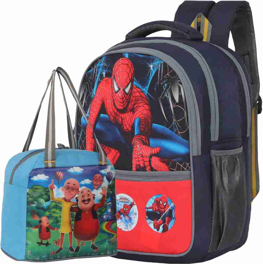 school beaker campus 300 ml - spiderman