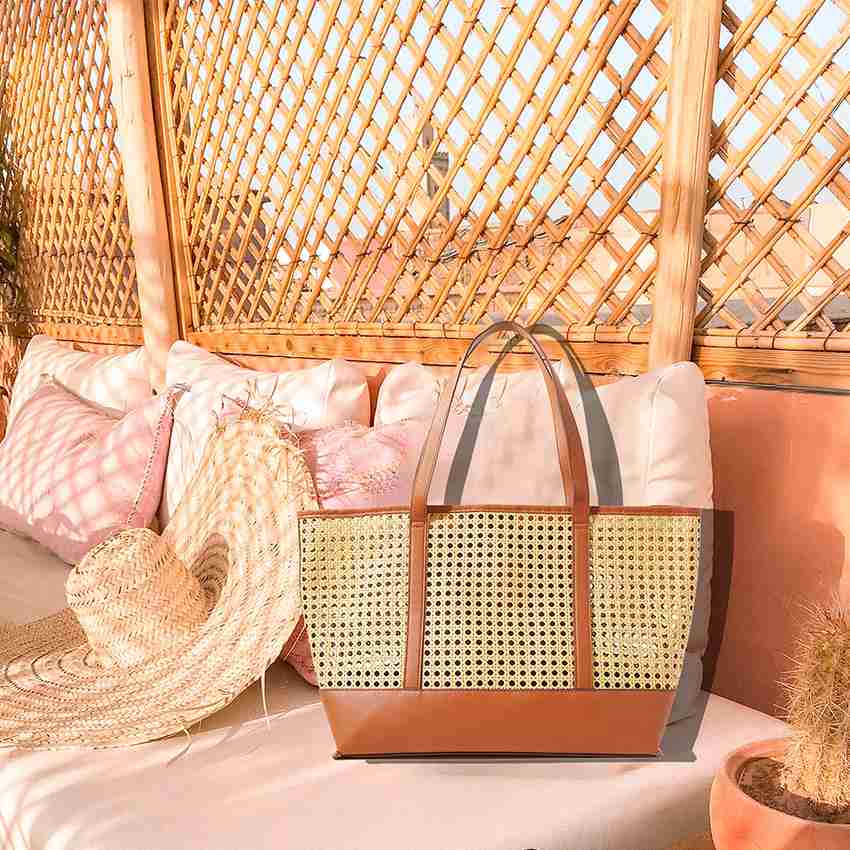 Accessorize wicker bag store