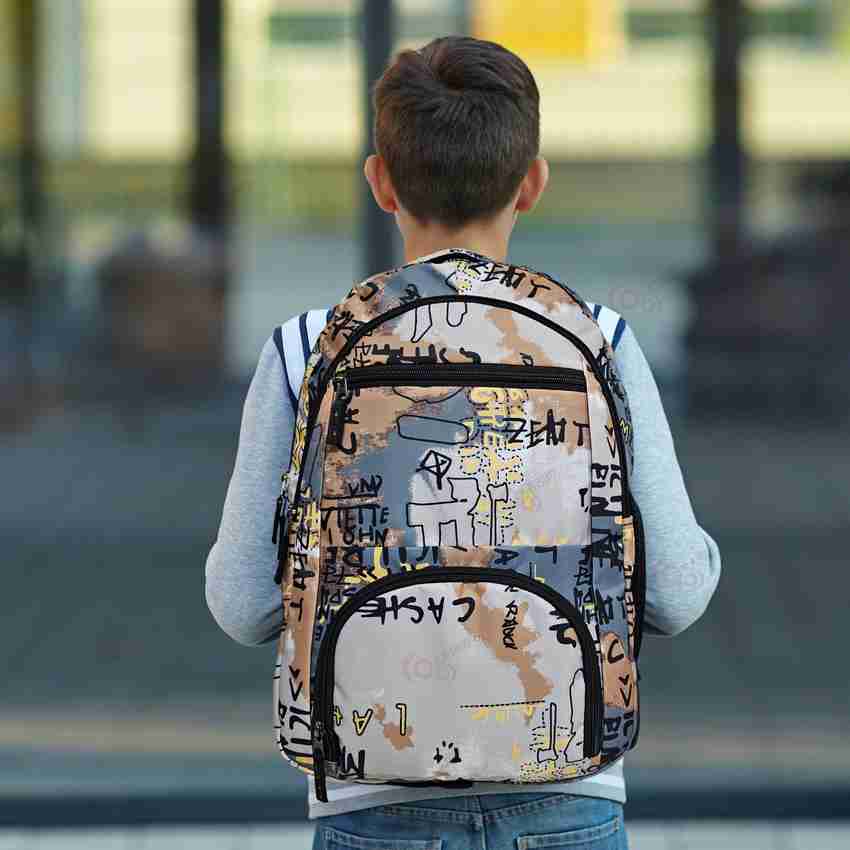 Flipkart KARBD Castle Design 18 inch Backpack School Bag for Tuition Travel Office Bag School Bag School Bag