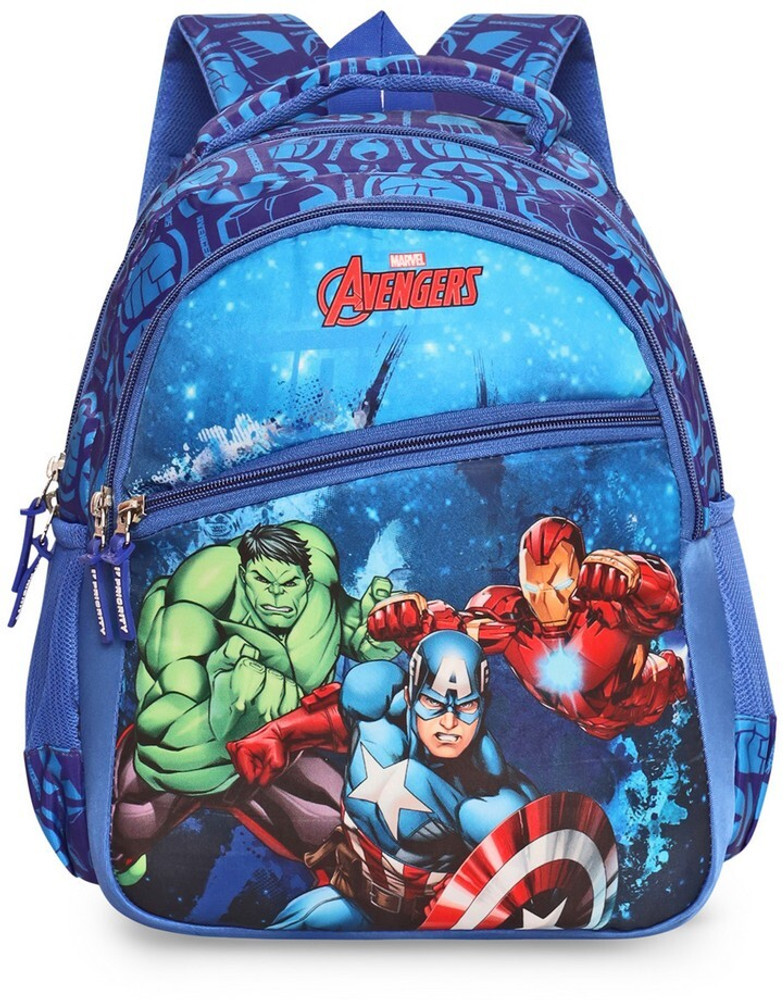 Flipkart Priority 14 Inch Marvel Avenges Printed School Bag School Bag