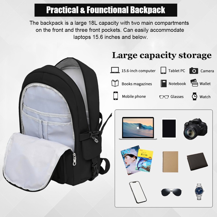 PATPAT BTS Bags for Girls School Bags Kpop BTS Bangtan Theme Prints Casual  Backpack 55 L Backpack