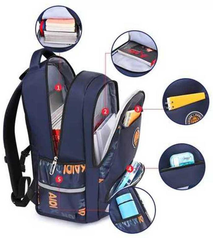 Flipkart TRENDS FOREVER SPORTS DESIGN SCHOOL BAG Waterproof