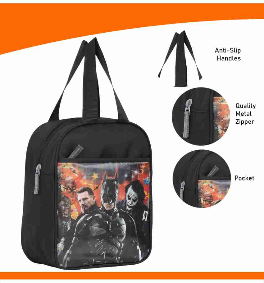 Coolest Bat-man Lunch Tiffin Bag For School Office
