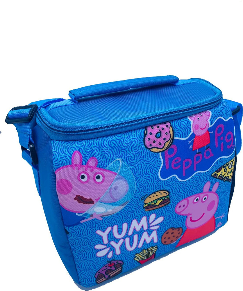 Flipkart Echo Boomers Exclusive Peppa Pig Insulated Tiffin Lunch Bags for Kids with Bottle Holder Waterproof Multipurpose Bag Multipurpose Bag