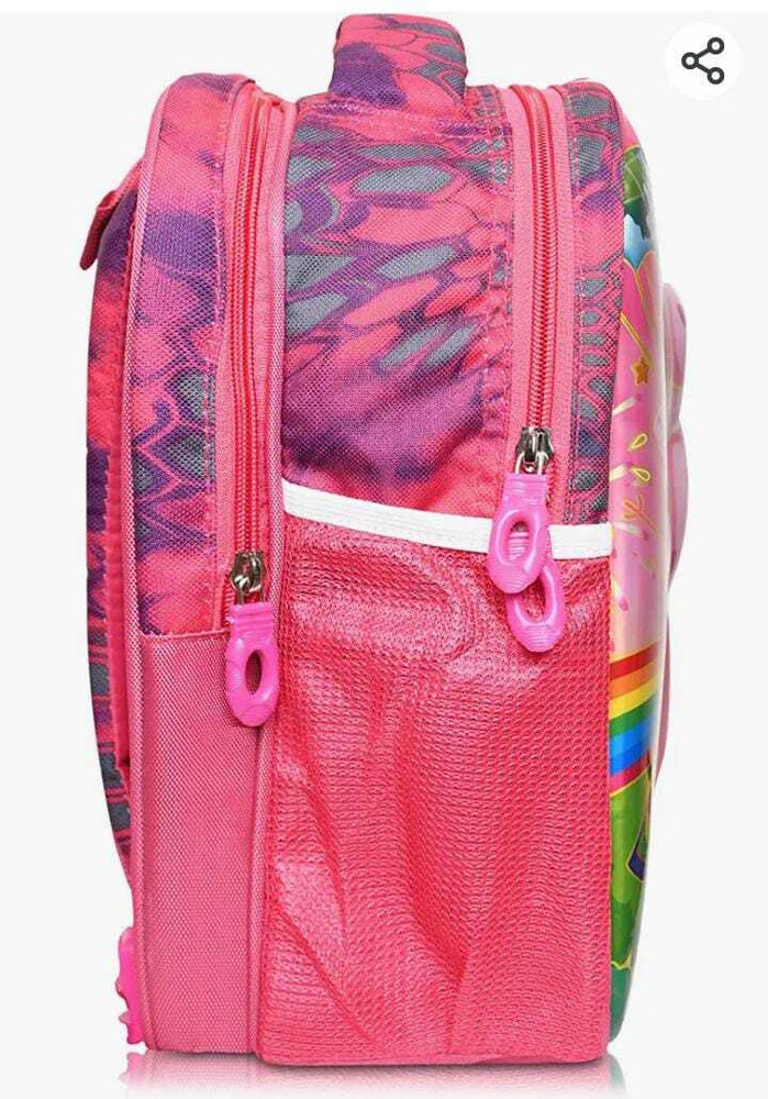 Flipkart KSV Firefly Small Size 3D Peppa Pig School Bag Backpack Kids Nursery Class 2 4yrs Waterproof School Bag School Bag