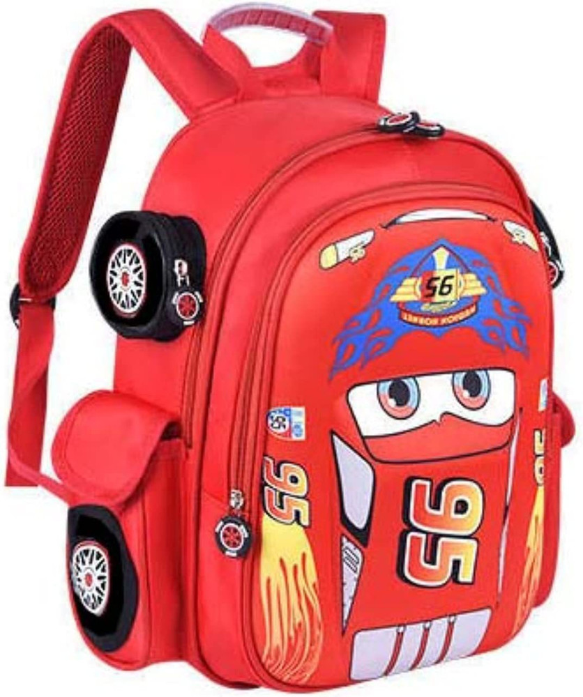 Flipkart ModishOmbre Fashion Children Car School Bags Cartoon Backpack Baby Toddler kids Bag School Bag School Bag