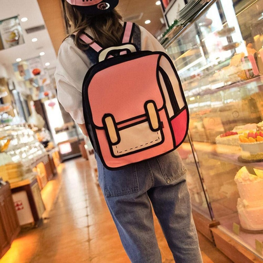 Very real 2D cartoon bags! : r/interestingasfuck