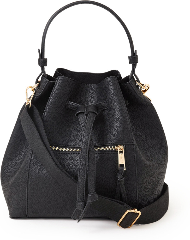 Flipkart ACCESSORIZE LONDON Black Classic Duffle Bag Sling Bag Sling Bag