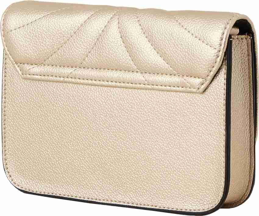 Accessorize London Women's Faux Leather Quilted Mini Purse Sling Bag