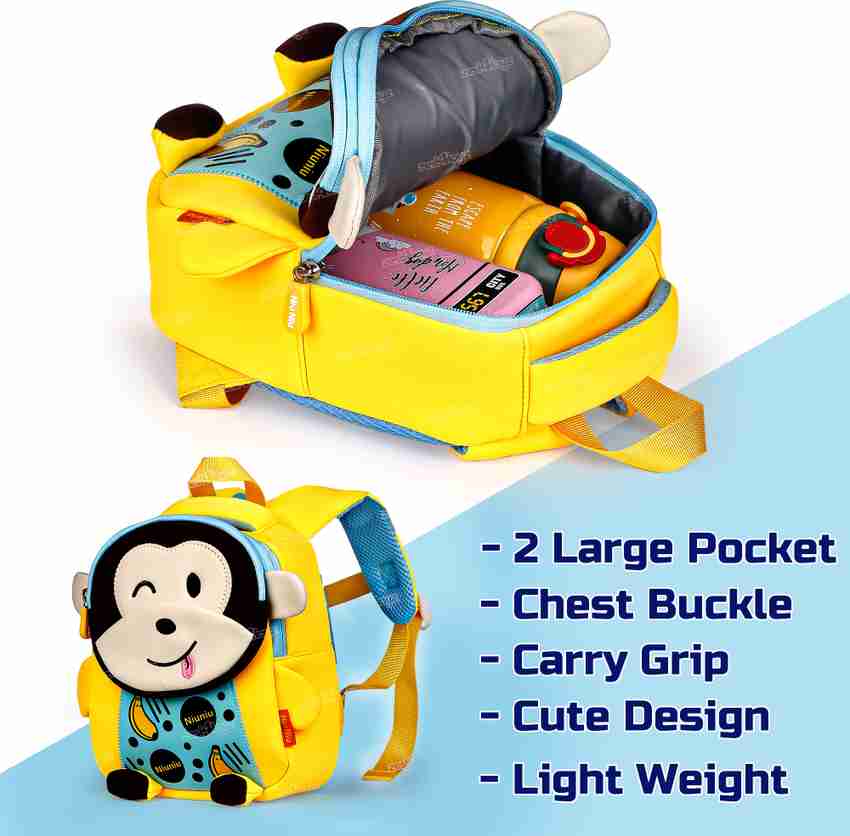 Flipkart Zest 4 Toyz School Bag for Kids Small Size Picnic
