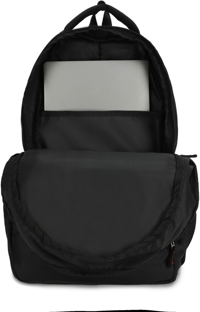 Black backpack for online college