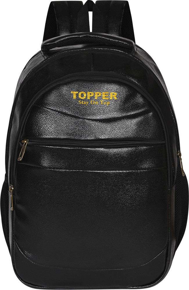 Leather school bags boys sales