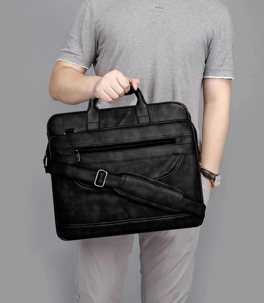 One side top office bag