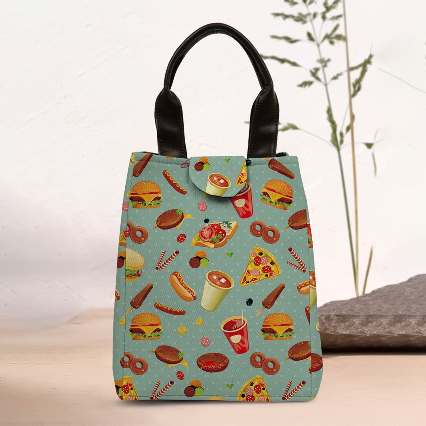 Women Printed PU Lunch Bags