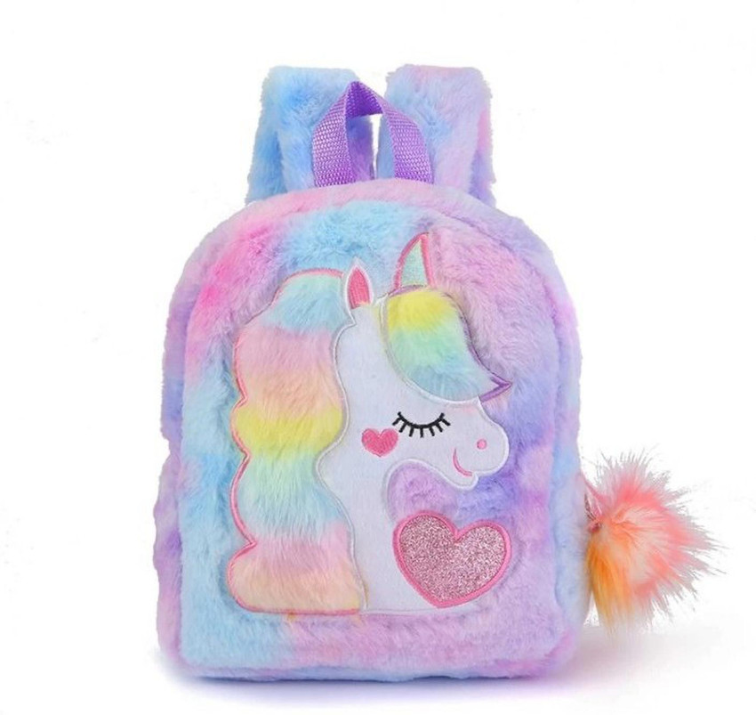 Soft unicorn backpack online