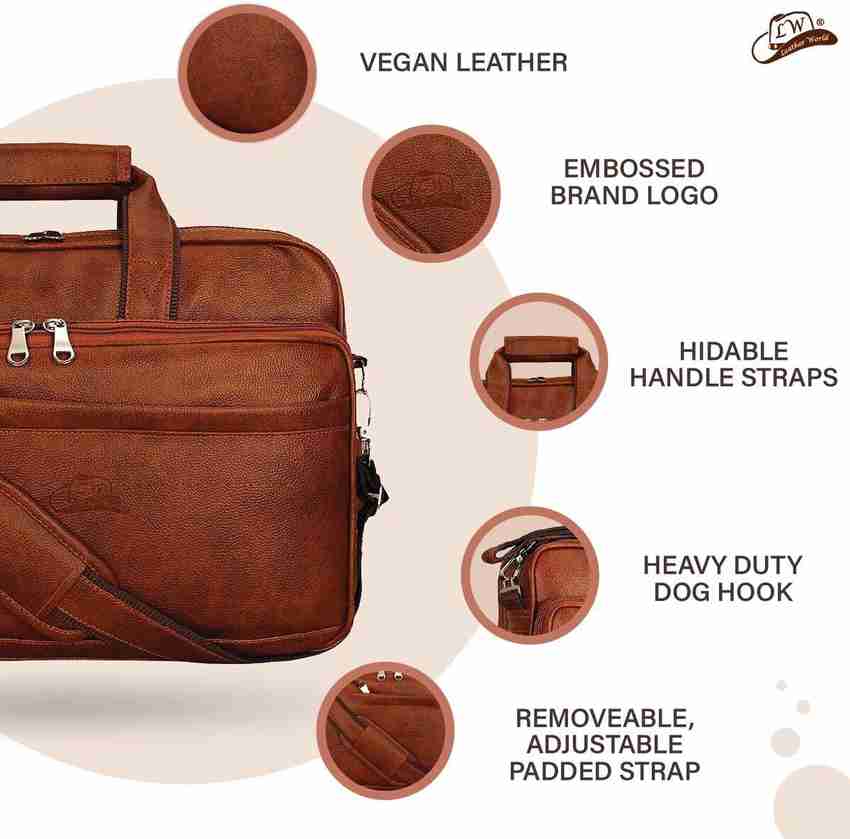 Leather laptop bags flipkart cheap