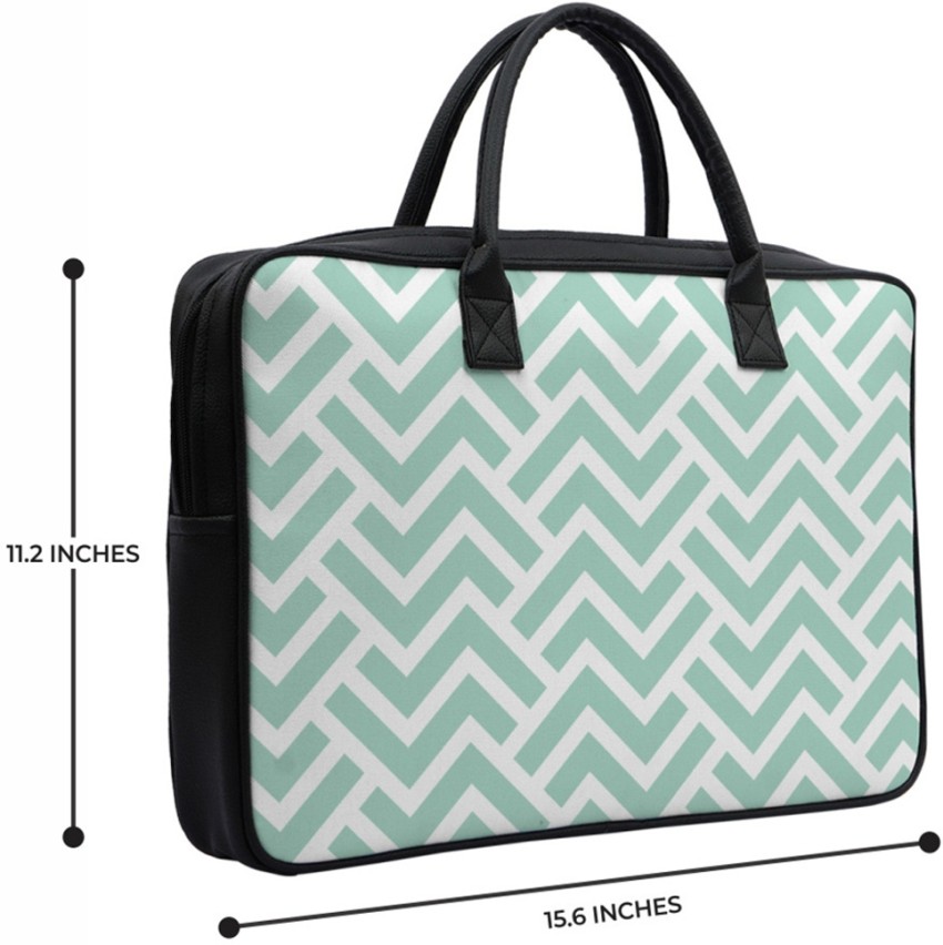 Green canvas laptop outlet bag