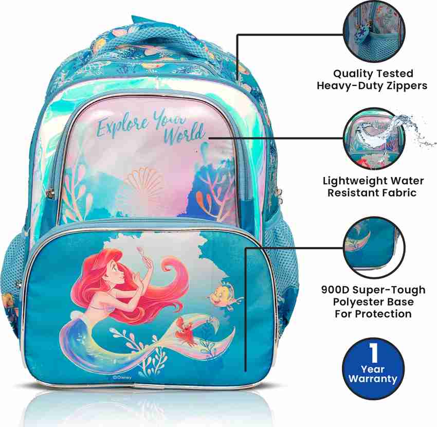 Flipkart Karston Disney Princess Ariel Little Mermaid Backpack Backpack