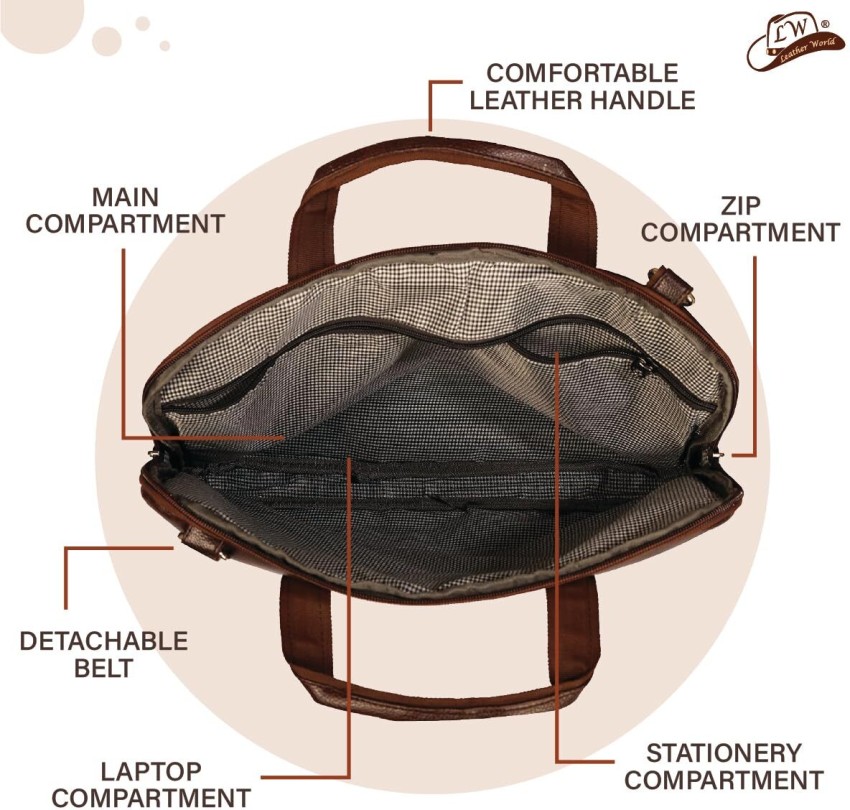 Crossbody Bag Leather Small Man Shoulder Handbag For Travel Cycling  Hiking Office Business
