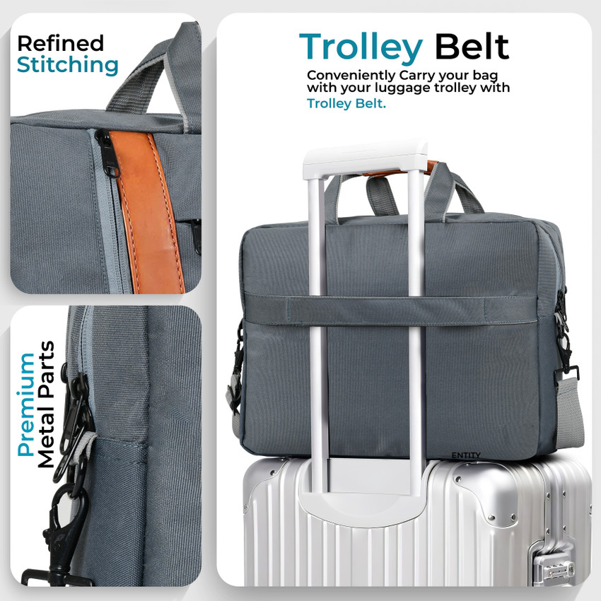 Top more than 84 laptop bag with trolley strap esthdonghoadian