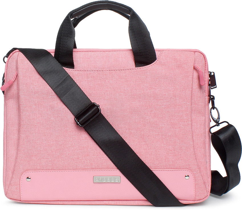 Pink laptop messenger bag store