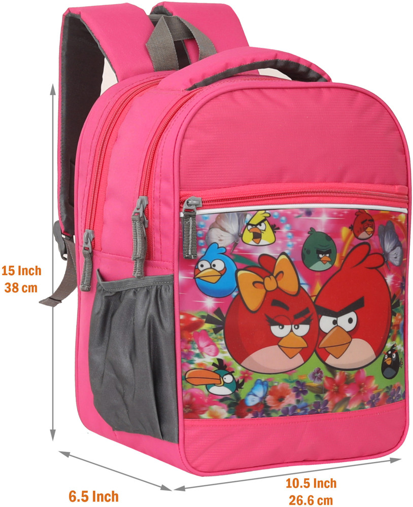 Flipkart PROWORK Angry Birds School Bag 16 12 inch Pre