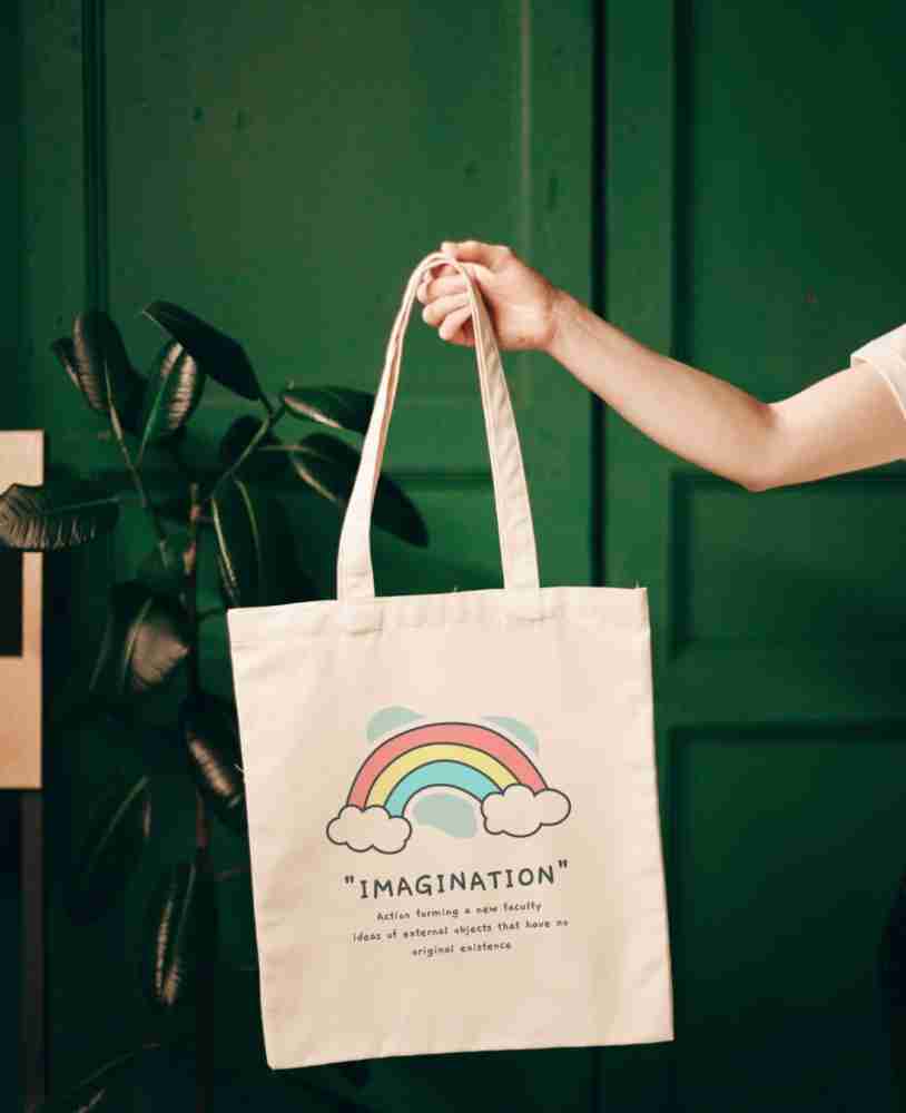 Flipkart NMDHAMELIYA rainbow tote bag School Travel and Shopping. Reusable Eco friendly Bag Multipurpose Bag Multipurpose Bag