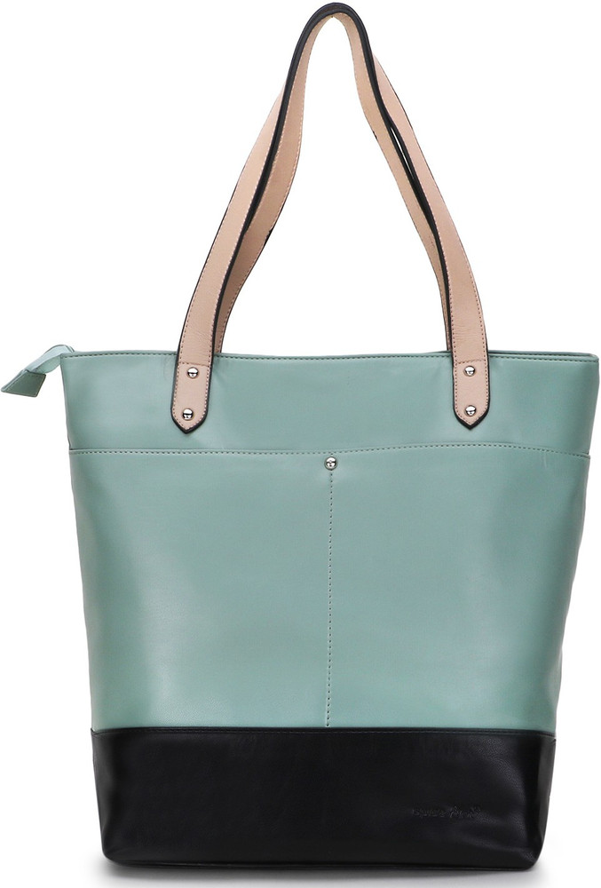 Flipkart SPICE ART Women PU Tote Bag Color Blocked Casual