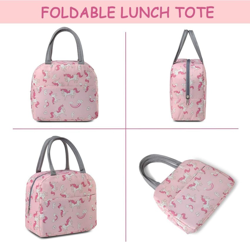 VACULACE Aluminium Lining Thermal Insulated Lunch Tote Bag  for Work School and Office Waterproof Lunch Bag - Lunch Bag