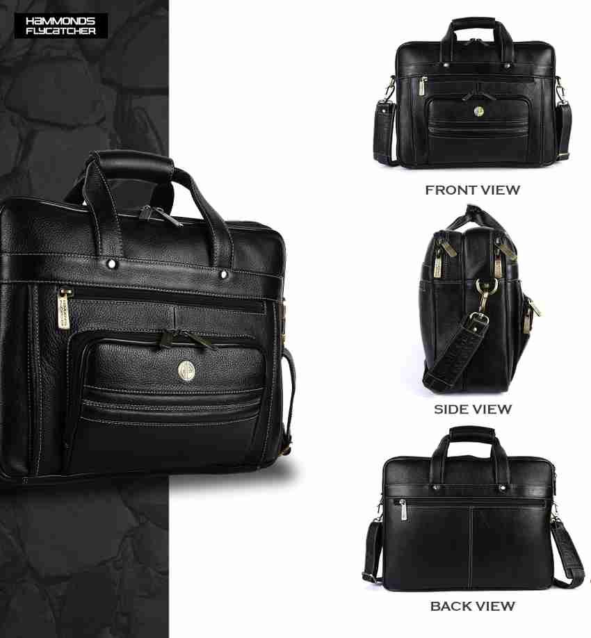 Hammonds flycatcher genuine leather 13 top inch messenger bag