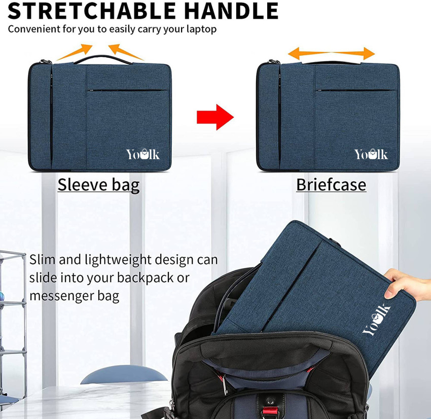 Flipkart YOULK BAGS Laptop Bag Sleeve For 13.6 14 Inch Laptop Case Cover Pouch MacBook Pro Waterproof Laptop Sleeve Cover Laptop Sleeve Cover