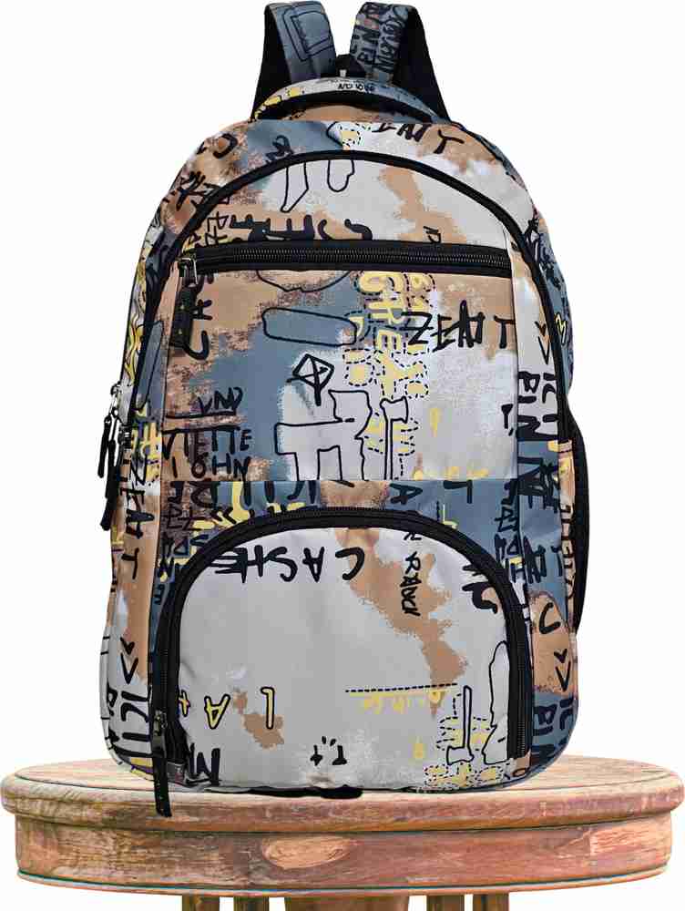 Flipkart KARBD Castle Design 18 inch Backpack School Bag for Tuition Travel Office Bag School Bag School Bag