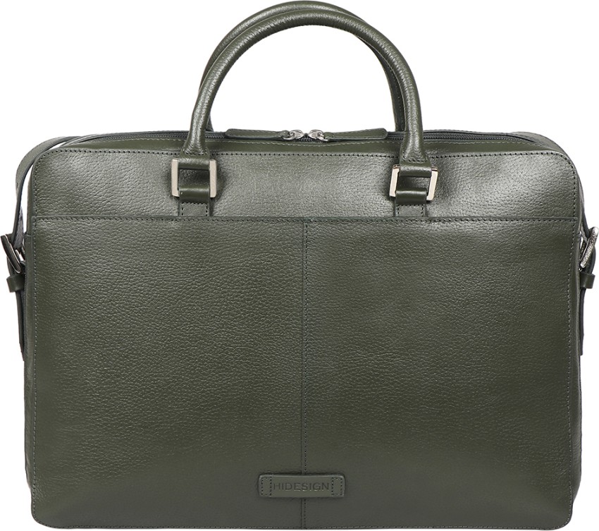 HIDESIGN WINDSOR LUXURY Designer Brown Leather Briefcase Office laptop bag  Sale £105.00 - PicClick UK