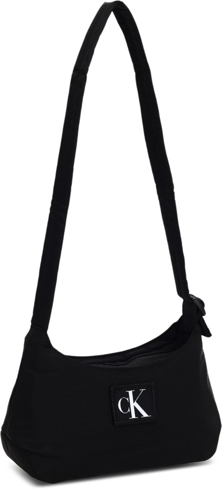 Calvin Klein Jeans City Nylon Round Shoulder Bag - Black - Women