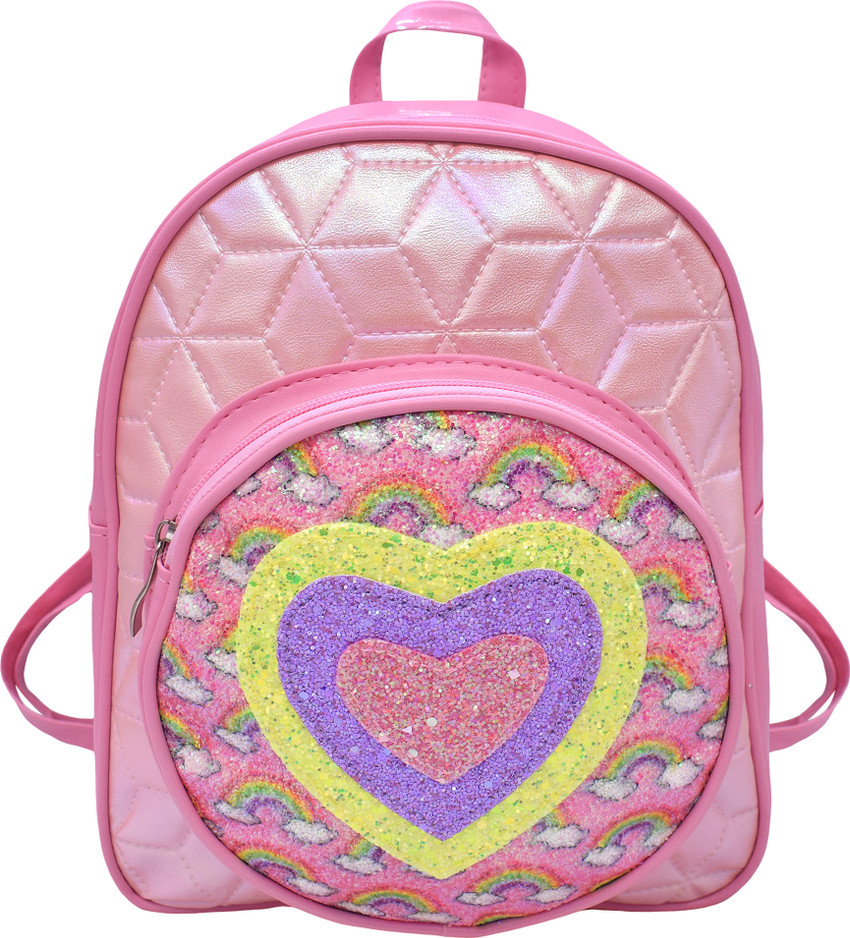 Flipkart Kiditos Glitter Bags for Girls Fancy Backpack for