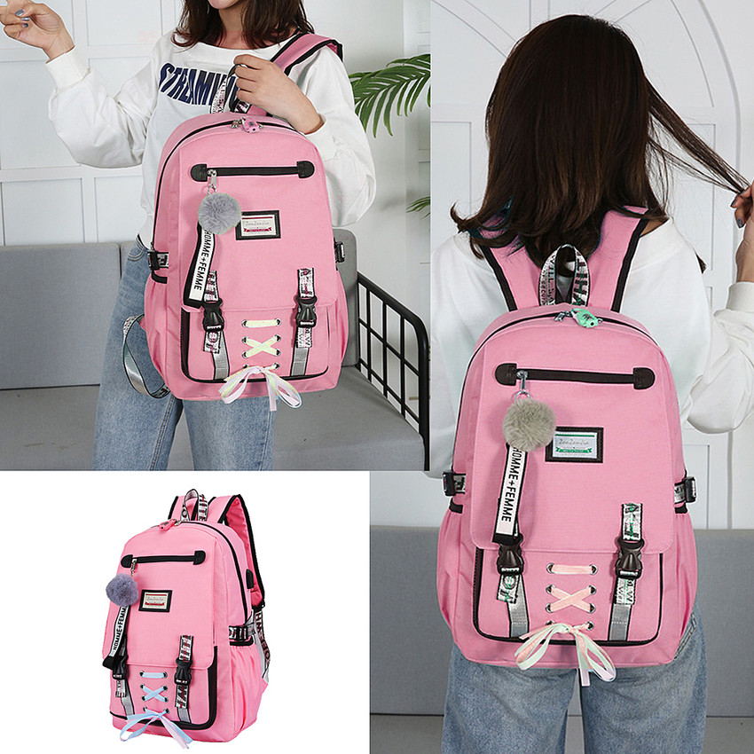 Flipkart maycreate Backpack Teens Schoolbag for Women