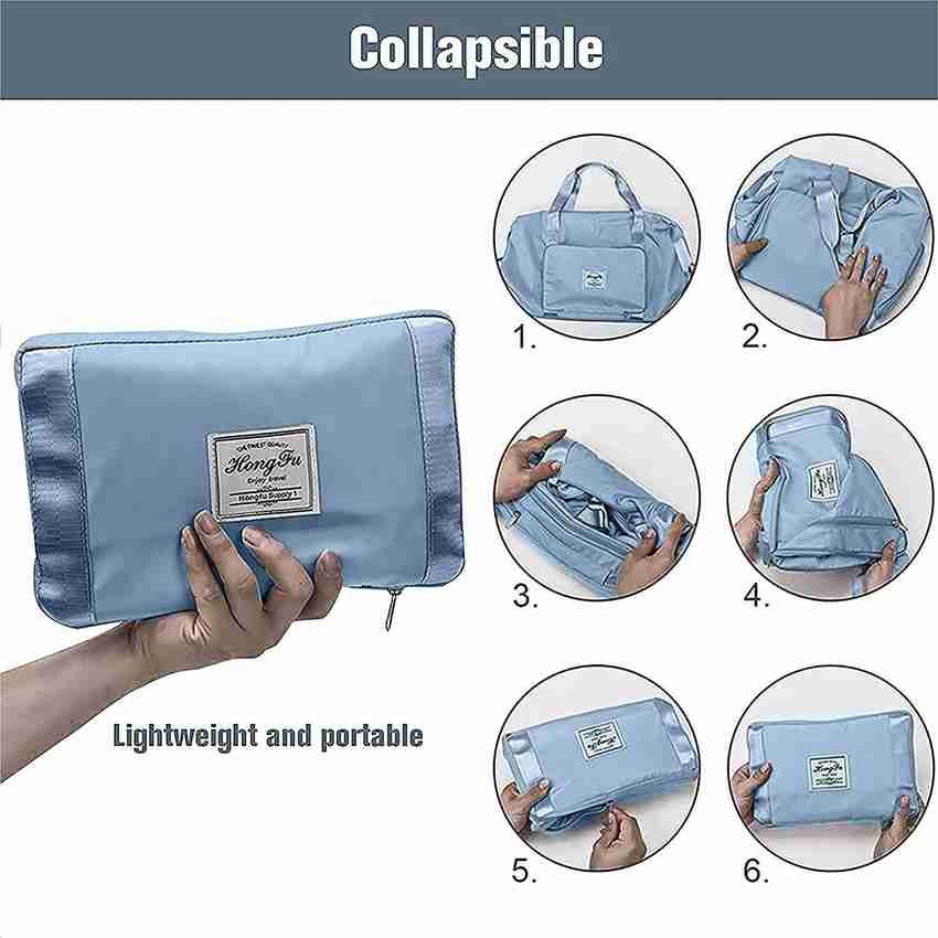 DEKIYANZ Expandable Nylon 45 Liter Expandable Travel Bags for Women Duffle Bags Duffel Without Wheels Multicolour Price in India Flipkart